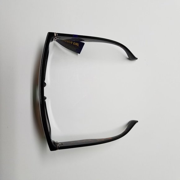 Retro Squared Sunglasses | Cheetah Print | 100% UV - Picture 3 of 10